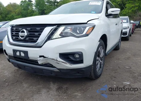 2019 Nissan Pathfinder Sv z USA, uszkodzony, nr VIN 5N1DR2MM5KC577300